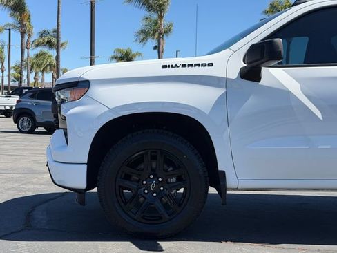 Used 2023 Chevrolet Silverado 1500 Custom w/ LPO, Dark Essentials Package RWD image 21