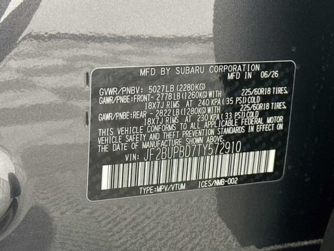 New 2026 Subaru Outback Premium AWD/4WD image 31