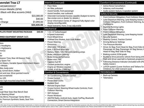 Used 2024 Chevrolet Trax LT image 6