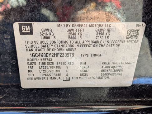 Used 2017 Chevrolet Silverado 3500 LTZ w/ Duramax Plus Package AWD/4WD image 31