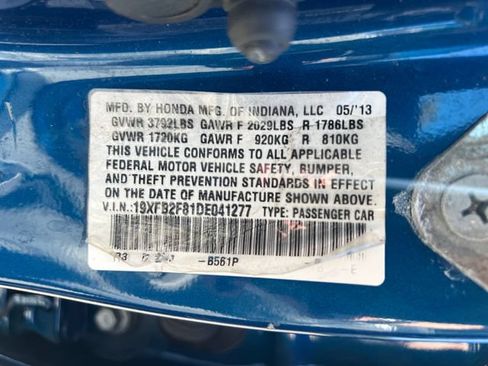 Used 2013 Honda Civic EX image 17