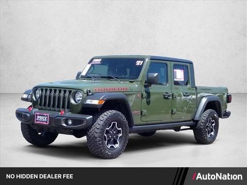 Used 2021 Jeep Gladiator Rubicon w/ Trailer Tow Package AWD/4WD image 1