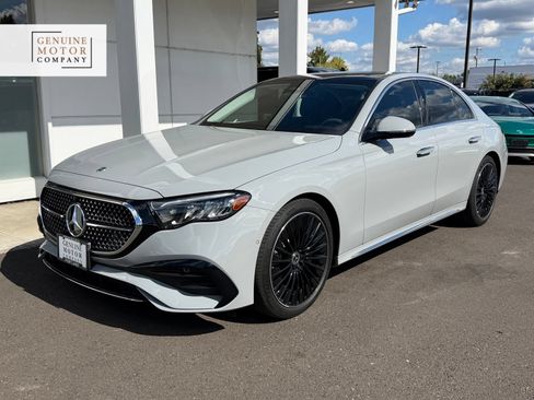 Used 2025 Mercedes-Benz E 450 4MATIC Sedan image 1