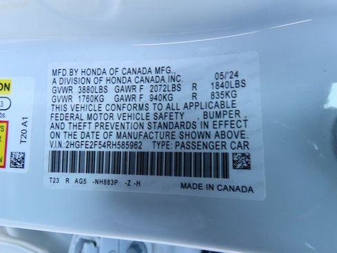 Used 2024 Honda Civic Sport image 41