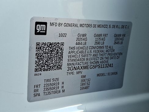 Certified 2023 Chevrolet Equinox RS w/ RS Leather Package image 18