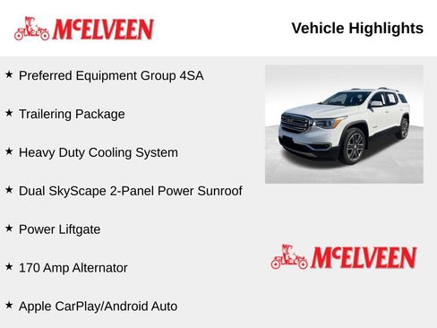 Used 2018 GMC Acadia SLT AWD/4WD image 6