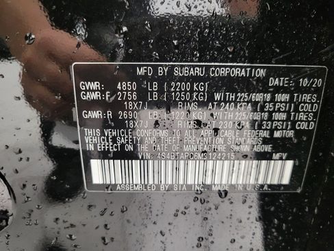 Used 2021 Subaru Outback Touring w/ Popular Package #2 image 29