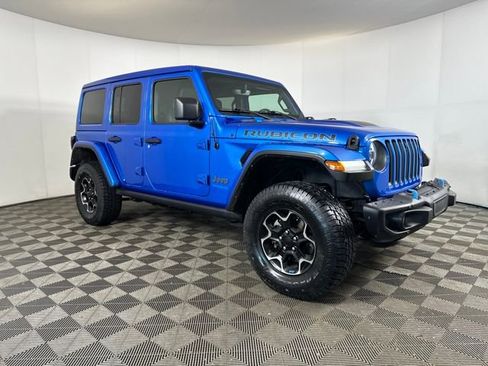 Used 2022 Jeep Wrangler Unlimited Rubicon 4xe w/ Steel Bumper Group image 2