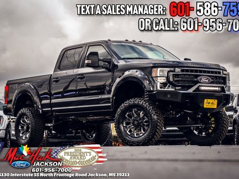 Certified 2022 Ford F250 Lariat w/ Black Appearance Package AWD/4WD image 3