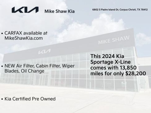 Certified 2024 Kia Sportage X-Line AWD/4WD image 3