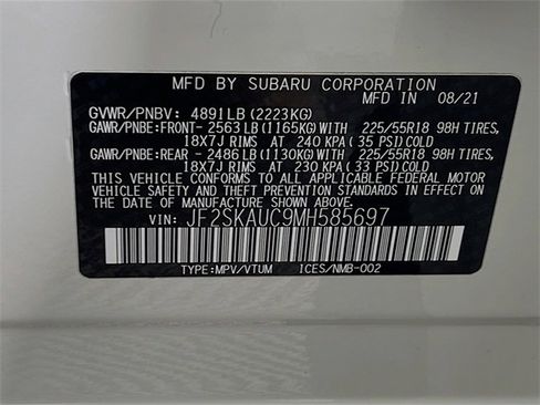 Used 2021 Subaru Forester Limited w/ Popular Package #3 image 34