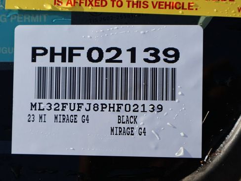 Used 2023 Mitsubishi Mirage G4 ES image 7