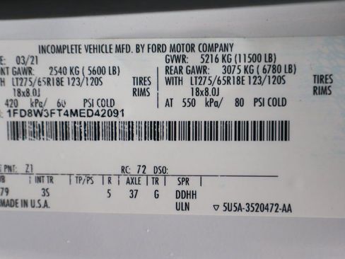 Used 2021 Ford F350 XLT AWD/4WD image 55