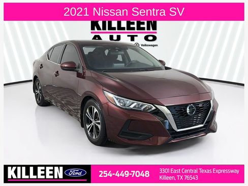 Used 2021 Nissan Sentra SV FWD image 1