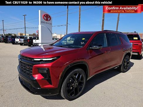 Used 2024 Chevrolet Traverse RS w/ LPO, Floor Liner Package image 1