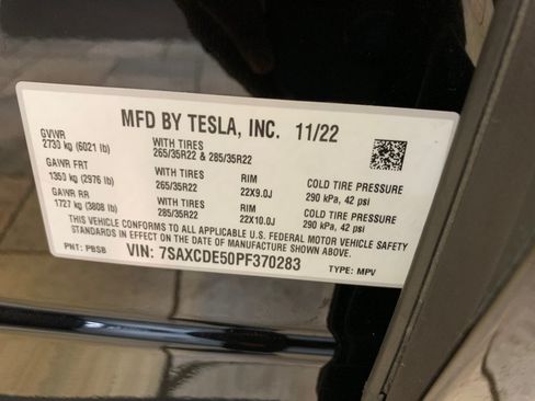 Used 2023 Tesla Model X AWD/4WD image 64