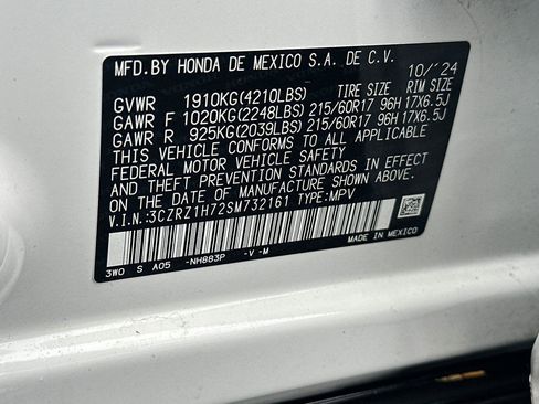 Certified 2025 Honda HR-V EX-L image 28