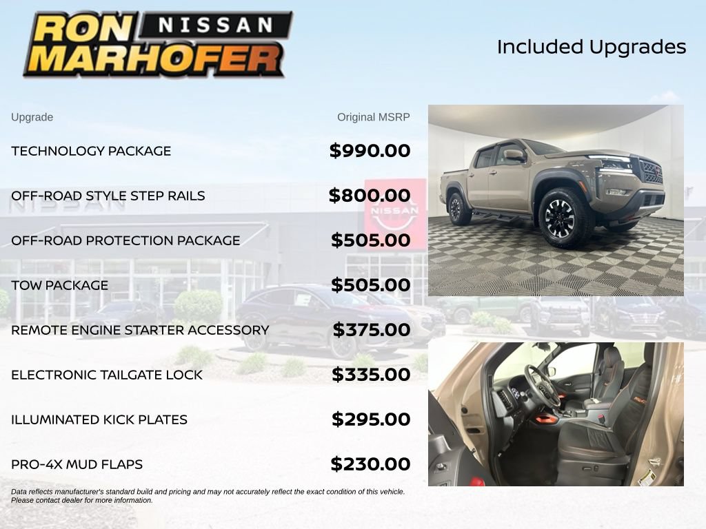 Used 2023 Nissan Frontier PRO-4X w/ Technology Package AWD/4WD image 6