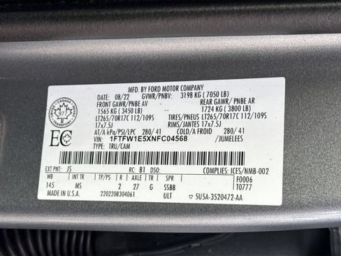 Used 2022 Ford F150 XLT w/ Trailer Tow Package AWD/4WD image 41