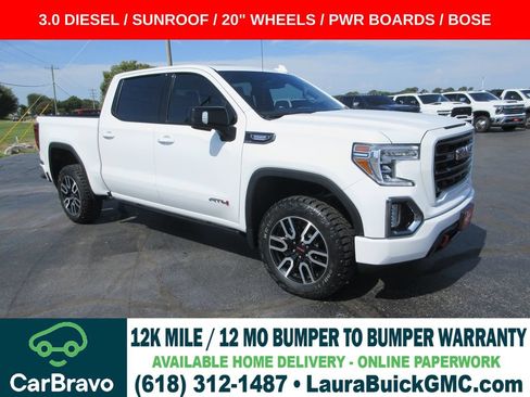 Certified 2021 GMC Sierra 1500 AT4 w/ AT4 Preferred Package AWD/4WD image 1
