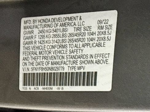 Used 2022 Honda Passport EX-L image 25