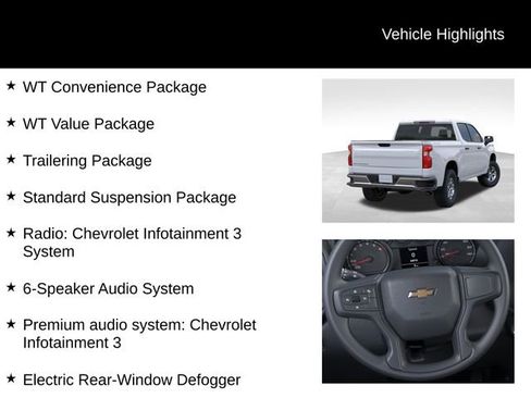 New 2026 Chevrolet Silverado 1500 W/T w/ WT Value Package image 3