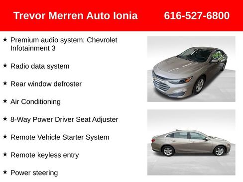 Used 2022 Chevrolet Malibu LS w/ Driver Confidence Package II FWD image 32