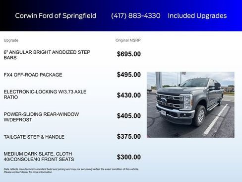 Used 2024 Ford F250 XLT w/ FX4 Off-Road Package AWD/4WD image 6