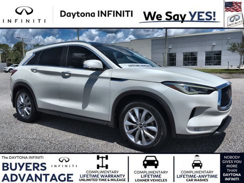 Used 2021 INFINITI QX50 Luxe FWD image 1