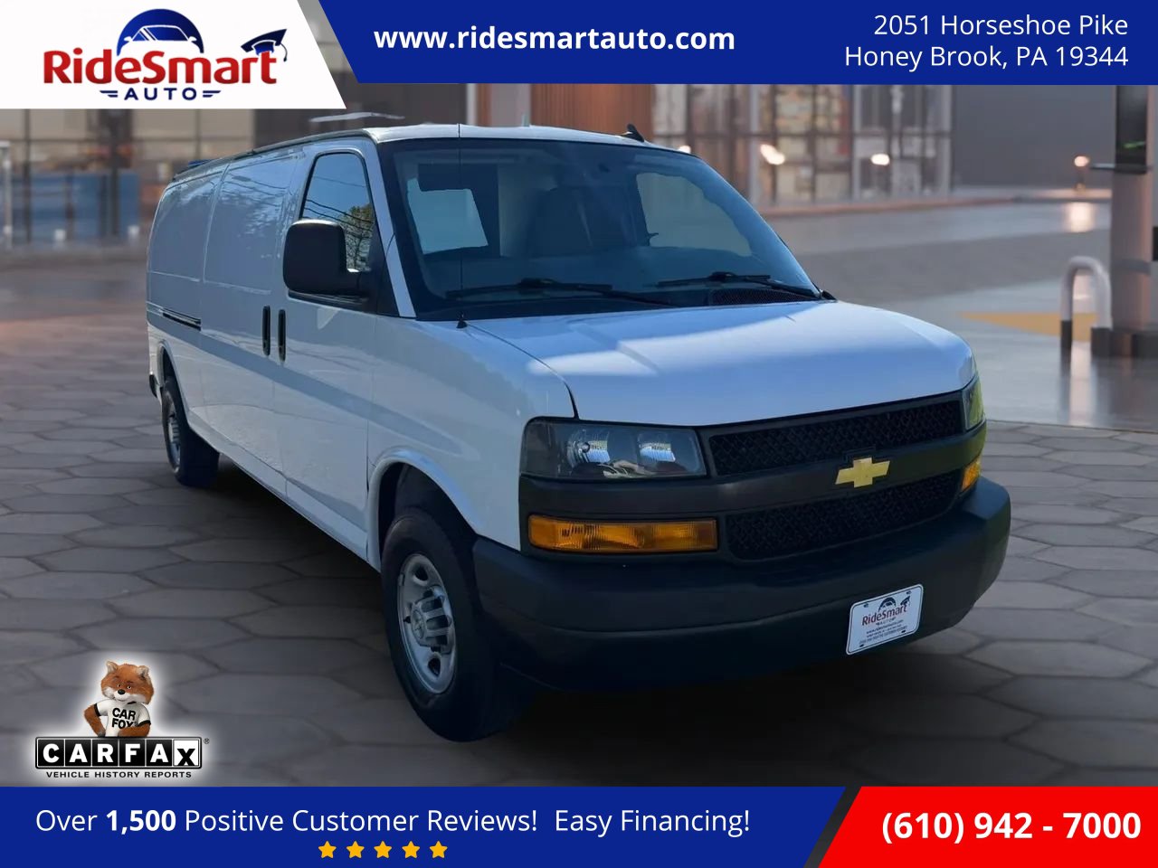 Used 2023 Chevrolet Express 2500 Extended w/ Driver Convenience Package RWD image 1