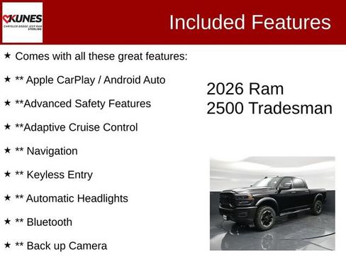 New 2026 RAM 2500 Tradesman image 4