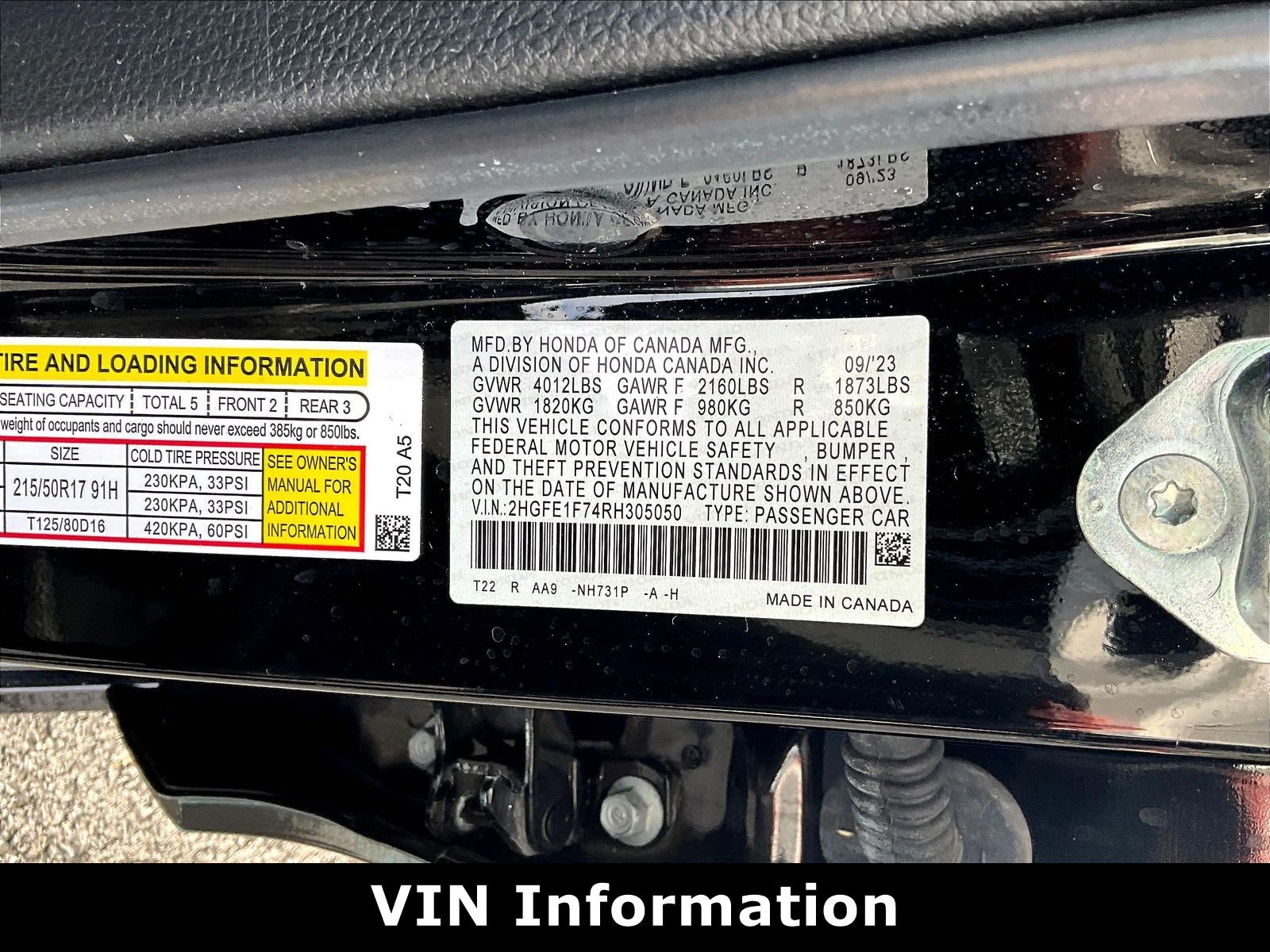 Used 2024 Honda Civic EX image 18