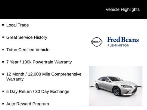 Used 2021 Lexus ES 350 w/ Premium Package FWD image 5