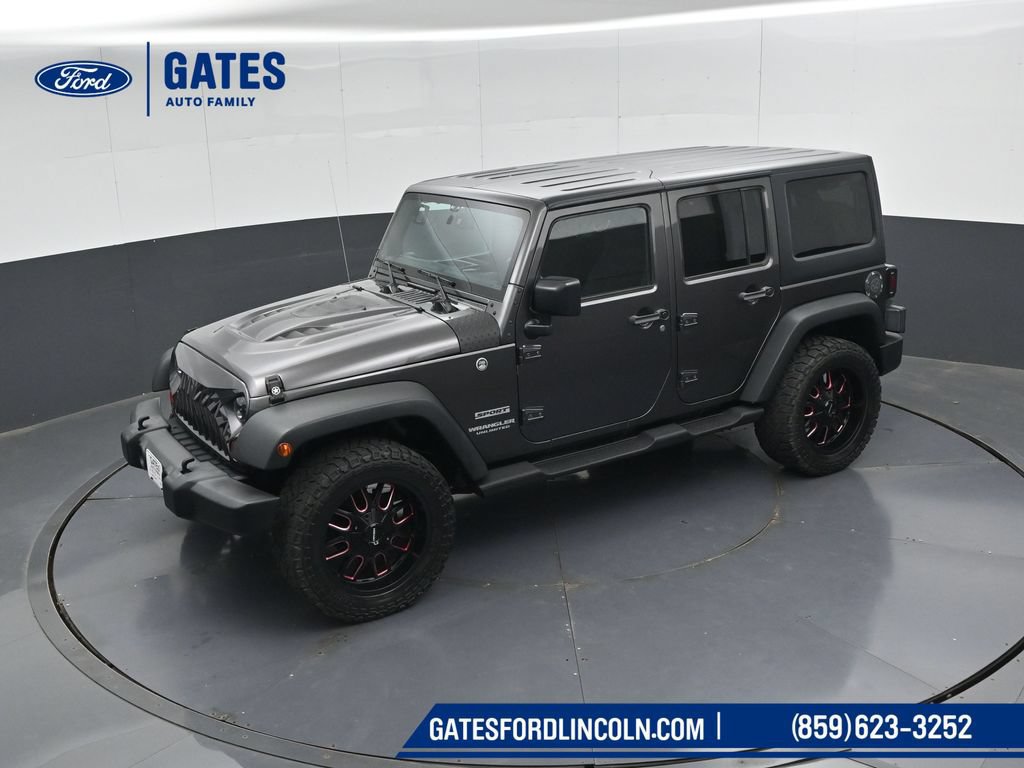 Used 2017 Jeep Wrangler Unlimited Sport w/ Quick Order Package 24S AWD/4WD image 47