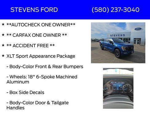 Used 2023 Ford F150 XLT w/ Equipment Group 302A High AWD/4WD image 6