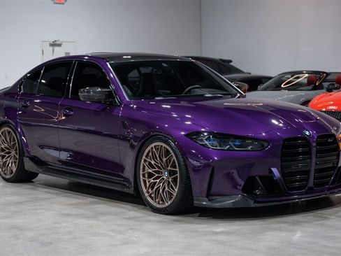 Used 2022 BMW M3 Competition w/ M Carbon Exterior Package RWD image 14