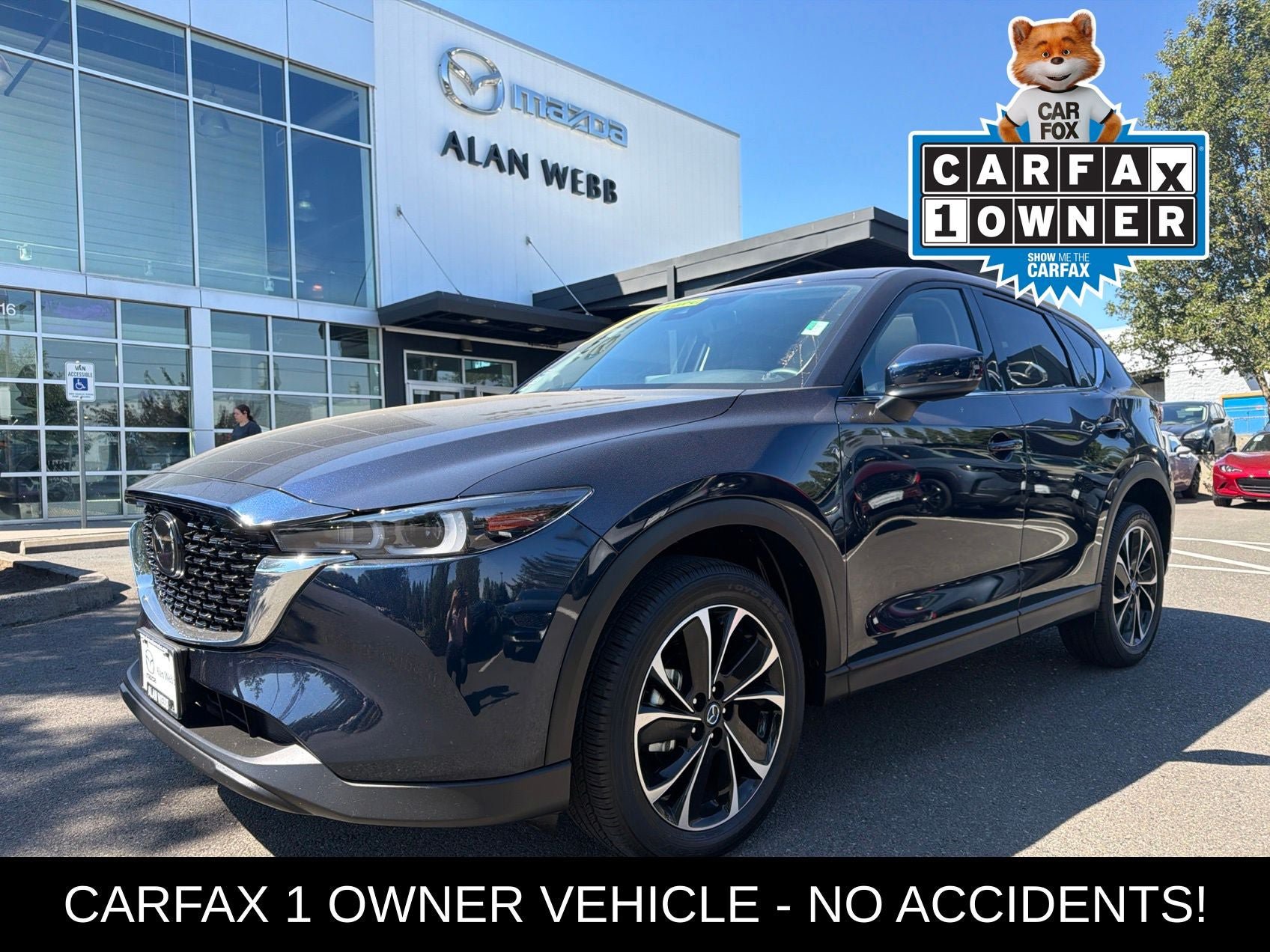 Used 2023 MAZDA CX-5 AWD 2.5 S w/ Premium Package image 1
