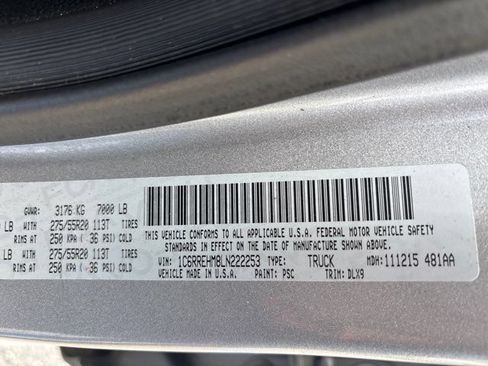 Used 2020 RAM 1500 Limited RWD image 71