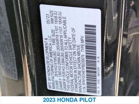 Certified 2023 Honda Pilot TrailSport image 26