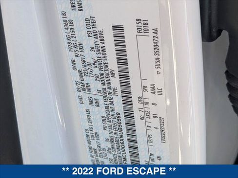 Used 2022 Ford Escape SE FWD image 24