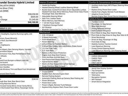 New 2026 Hyundai Sonata Limited FWD image 1