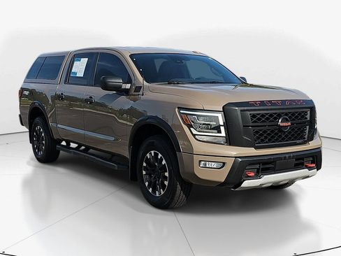 Used 2021 Nissan Titan PRO-4X w/ Off Road Protection Package AWD/4WD image 3