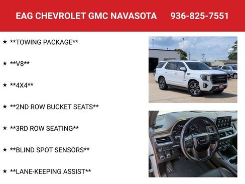 Used 2021 GMC Yukon AT4 w/ AT4 Premium Plus Package AWD/4WD image 8