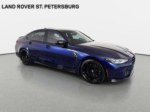 Used 2021 BMW M3 Competition w/ Executive Package RWD image 3