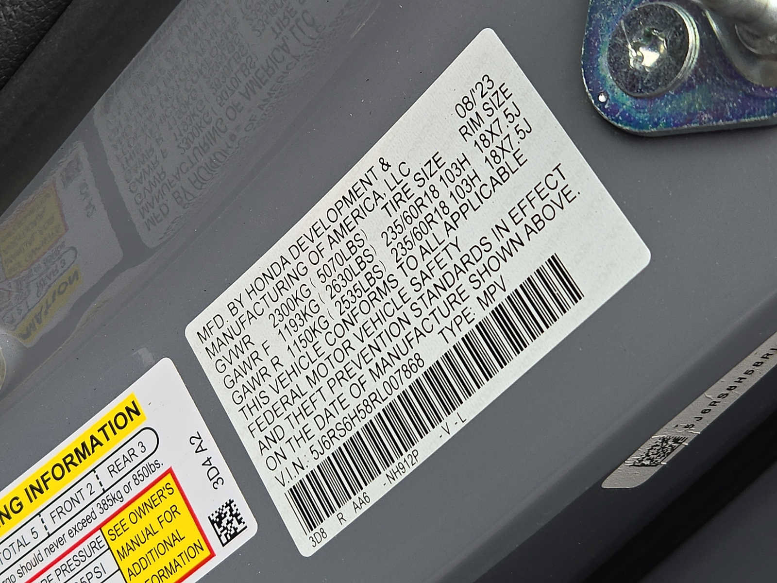 Certified 2024 Honda CR-V Sport image 27