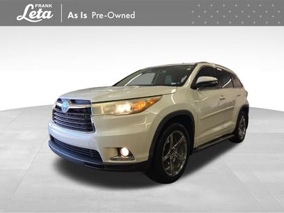 Used 2015 Toyota Highlander Limited Platinum