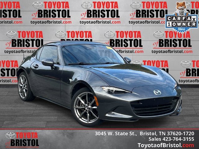 Used 2022 MAZDA MX-5 Miata RF Grand Touring RWD image 1