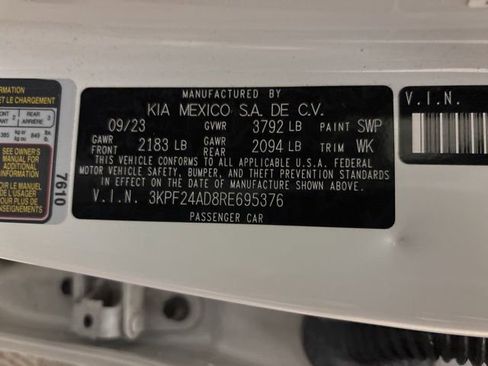 Certified 2024 Kia Forte LXS image 12