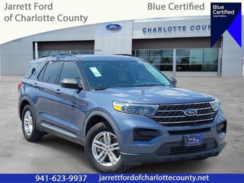 Certified 2021 Ford Explorer XLT w/ Class III Trailer Tow Package RWD image 1