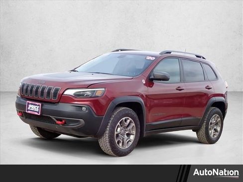 Used 2020 Jeep Cherokee Trailhawk w/ Cold Weather Group AWD/4WD image 1